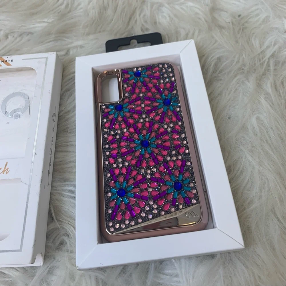 Case-Mate Bling iPhone X Drop Protection Case - Picture 2 of 4